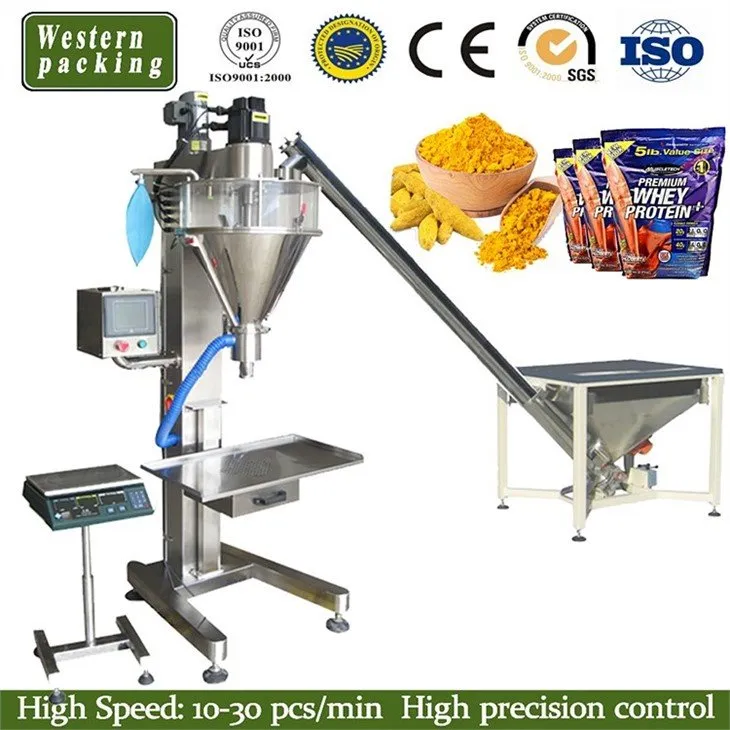 dry powder bottle filling machine