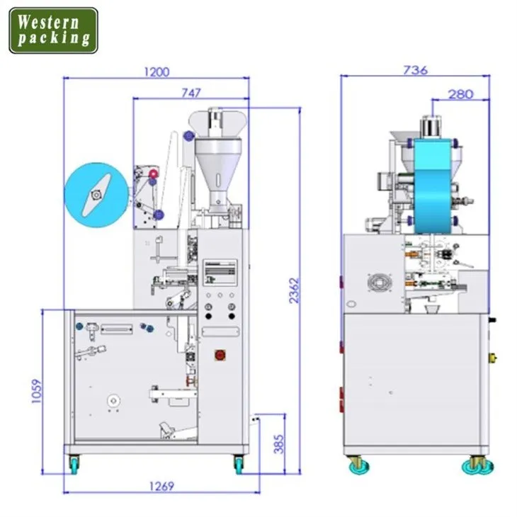 small coffee packaging machine