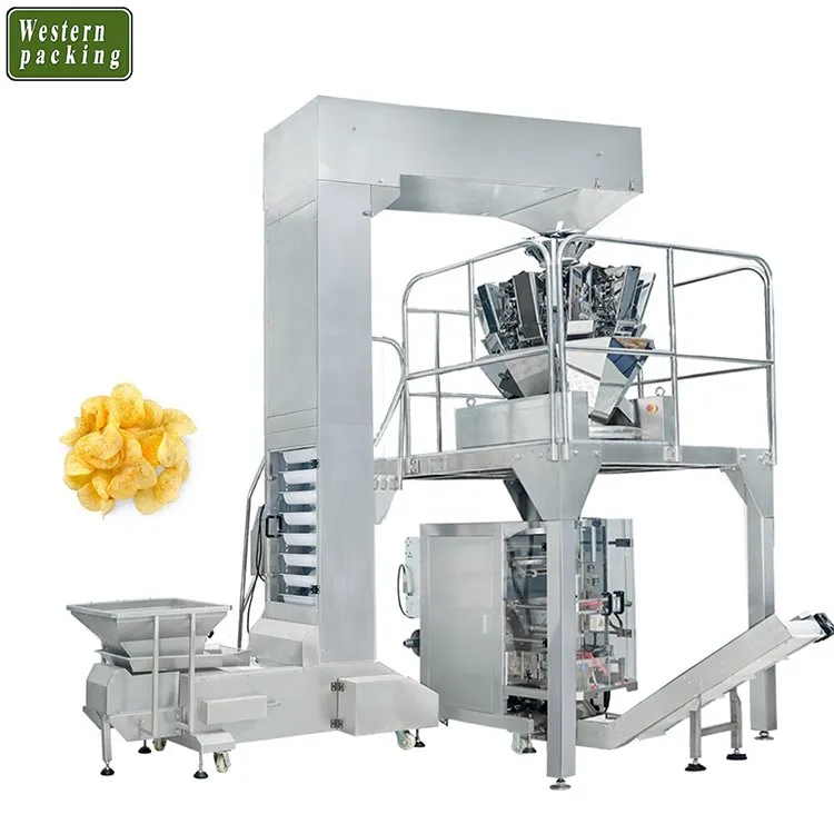 Máquina vertical de embalagem de açúcar granulado