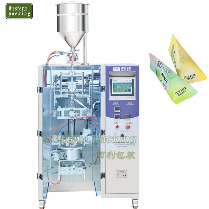 Máquina de embalagem de chocolate Máquina de saco em pirâmide