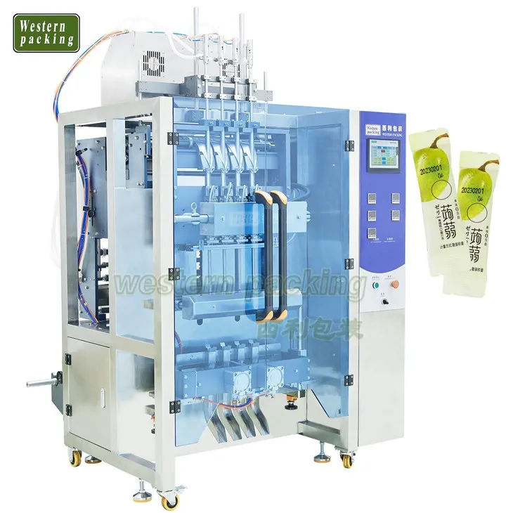 Máquina de embalagem de doces de gelatina