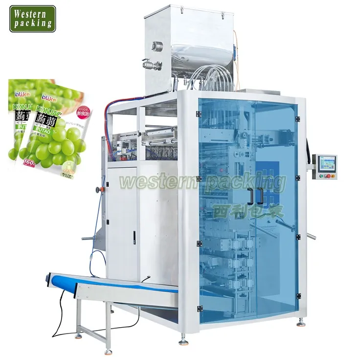 Máquina de embalagem de suco
