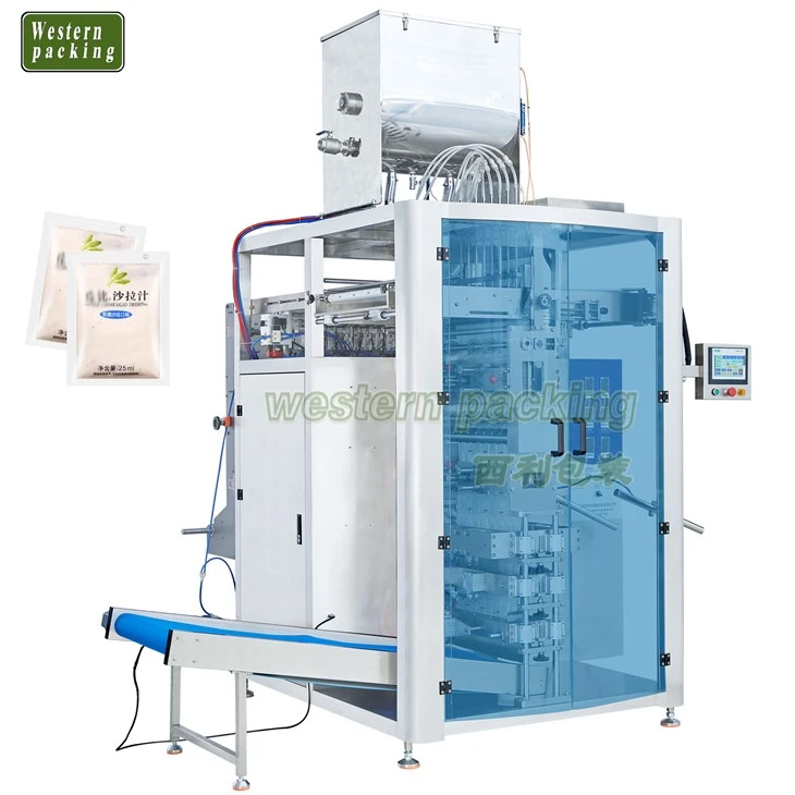 Máquina de embalagem de líquidos