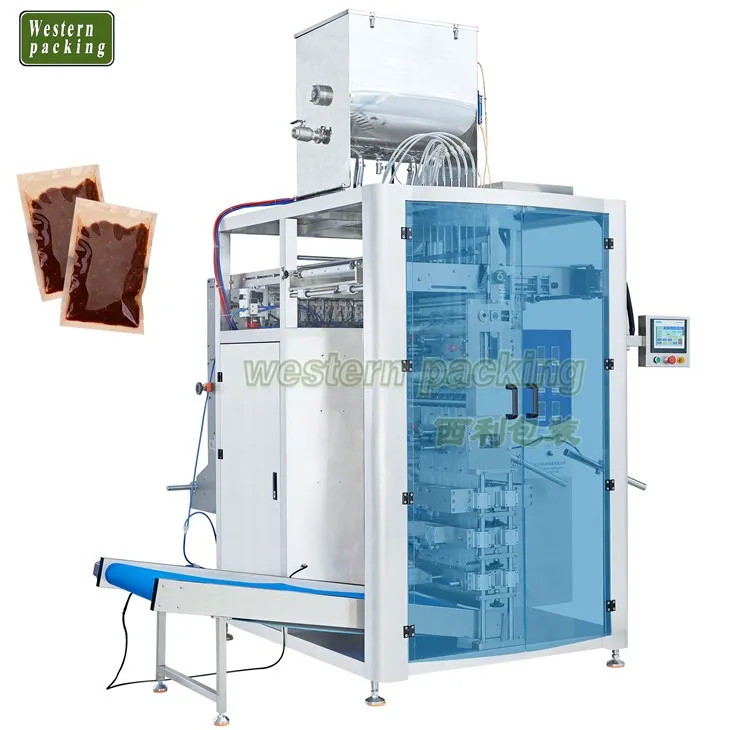 Máquina de embalagem de sachês líquidos