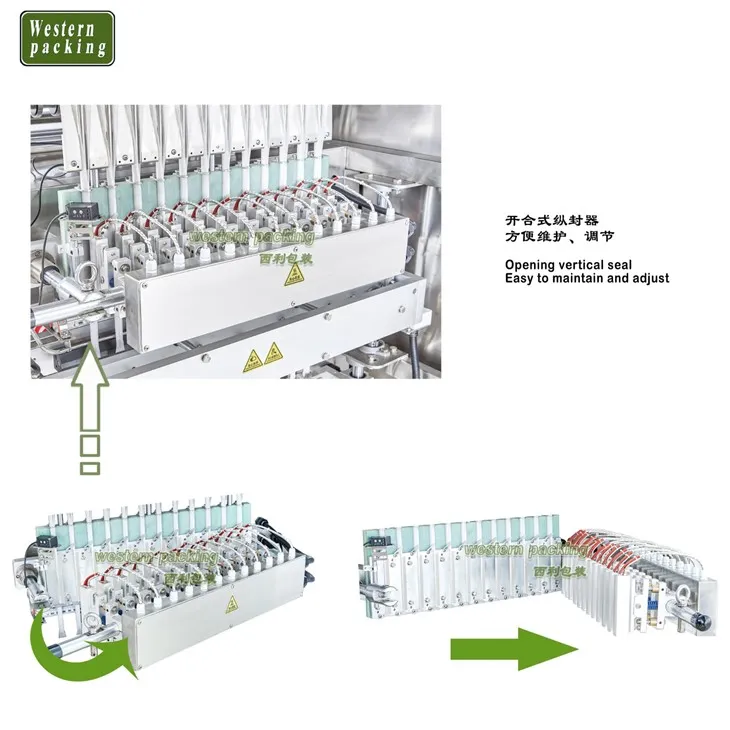 multi lane stick pack machine