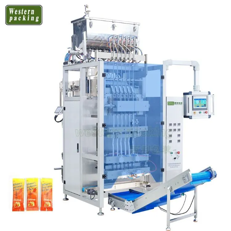 Máquina de embalagem multilane para bastão líquido