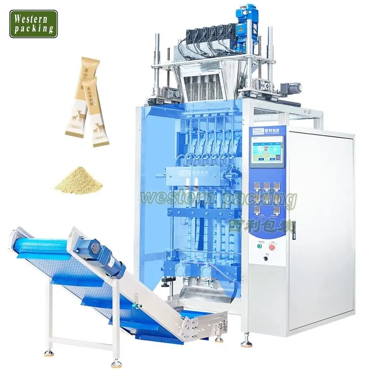 Máquina de embalagem para pó