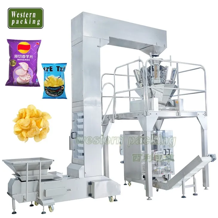 Máquina de embalagem de pipoca