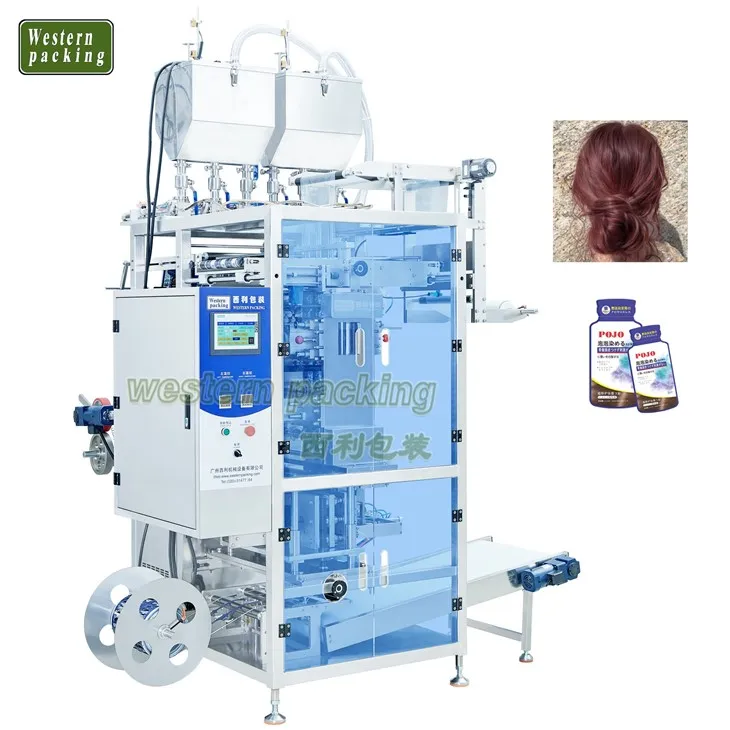 Máquina de enchimento e embalagem de bolsas
