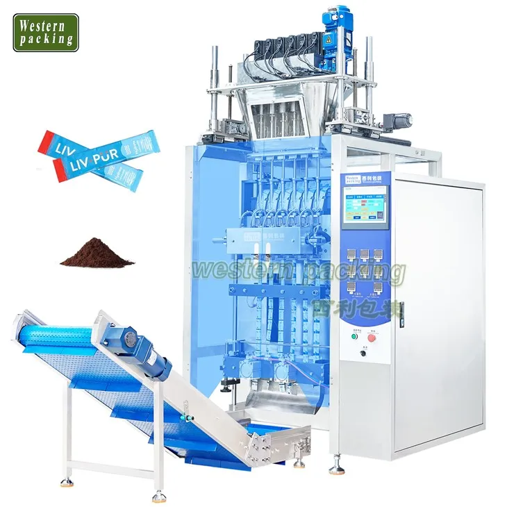 Máquina de embalagem de pó
