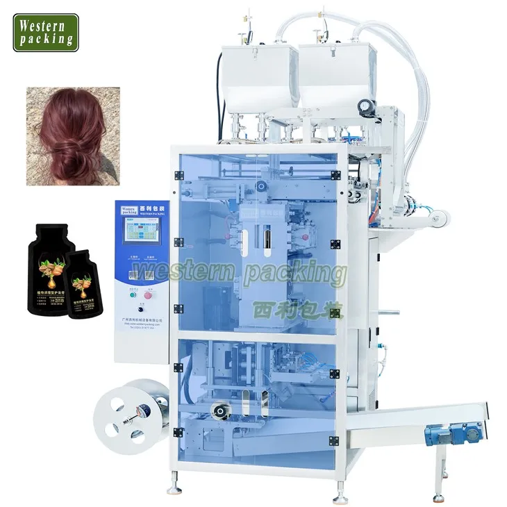 Máquina de embalagem de xampu