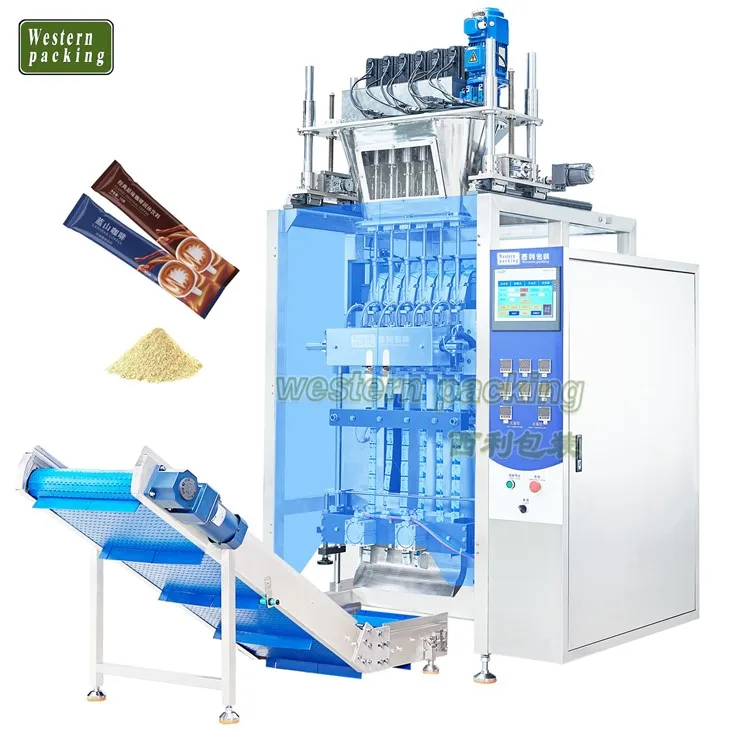 Máquina de embalagem de pó de cúrcuma