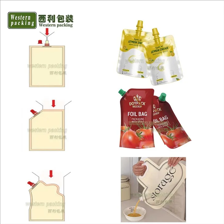 Jelly Juice Liquid Spout Pouch Fill Machine suppliers