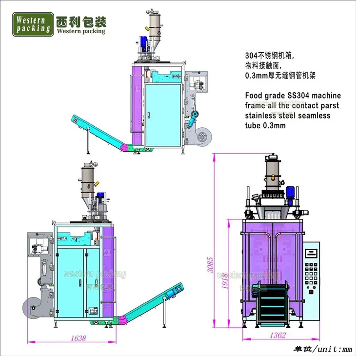 Stick Coffee Sachet Packaging Machine