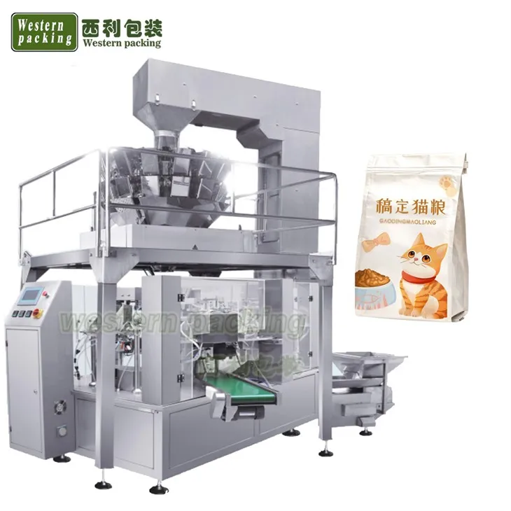 Máquina de embalagem de ração animal