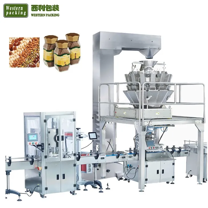 Fabricantes automáticos de máquinas de enchimento de grânulos para frascos de garrafas