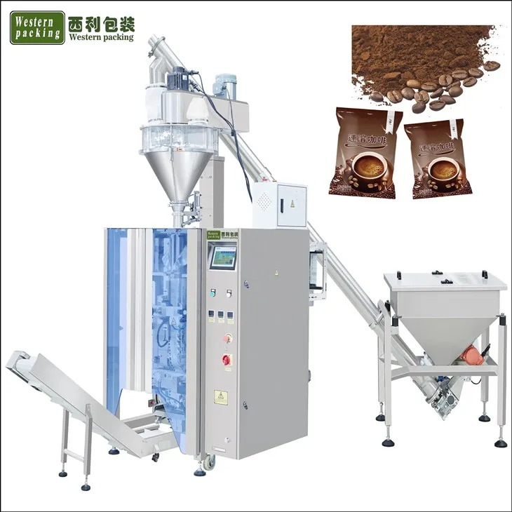 Máquina automática de embalagem de pó de café