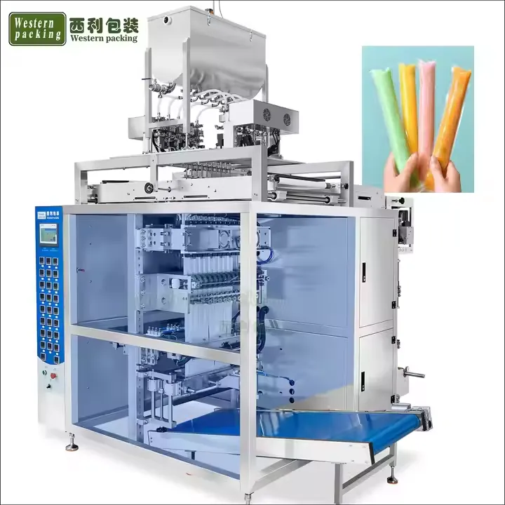Máquina automática de embalagem de saquinhos de picolé líquido