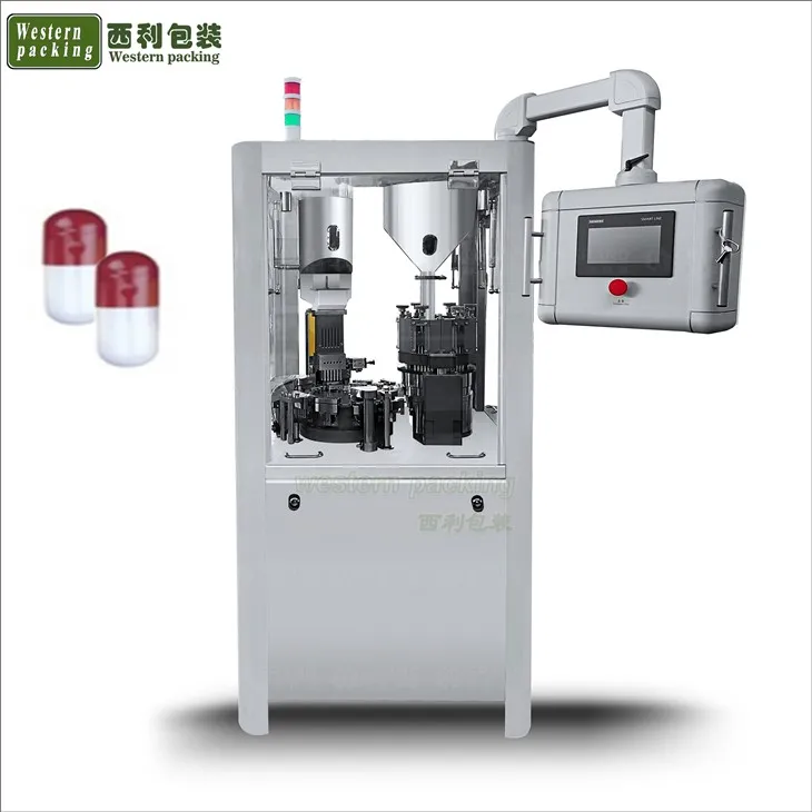 Máquina automática de capsulação de medicamentos