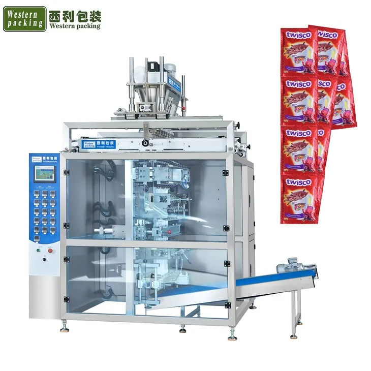 Máquina automática de embalagem de especiarias