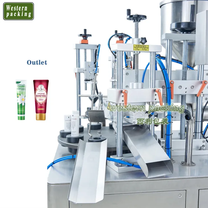 filling and sealing tube machine