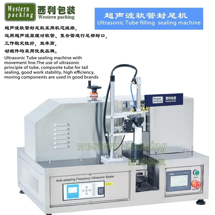 soft tube filling and sealing machine