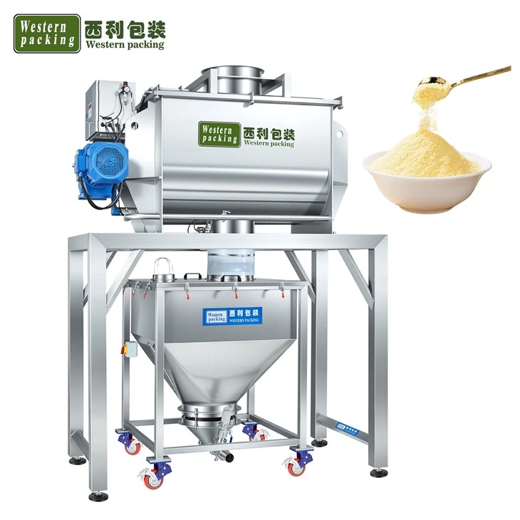 Máquina de mistura de pó seco