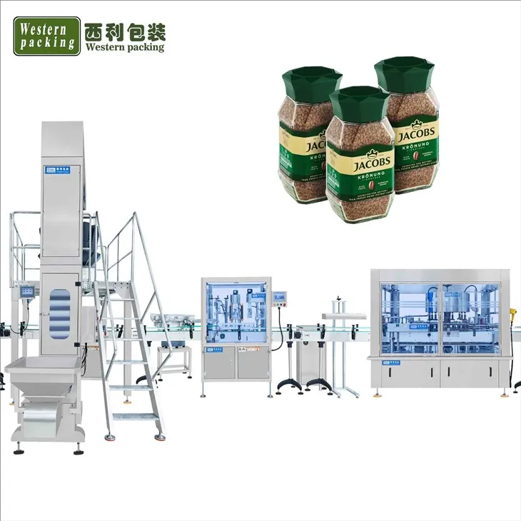 Máquina de enchimento de café moído