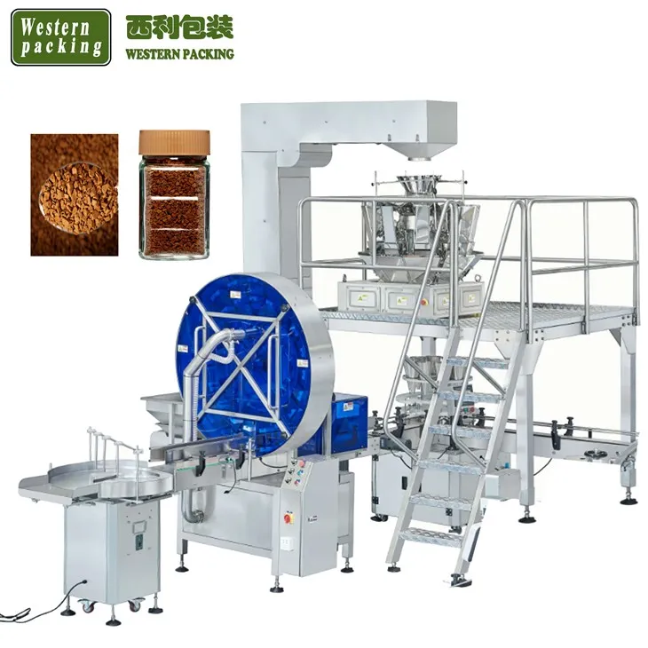 Máquina de enchimento de grânulos de frasco