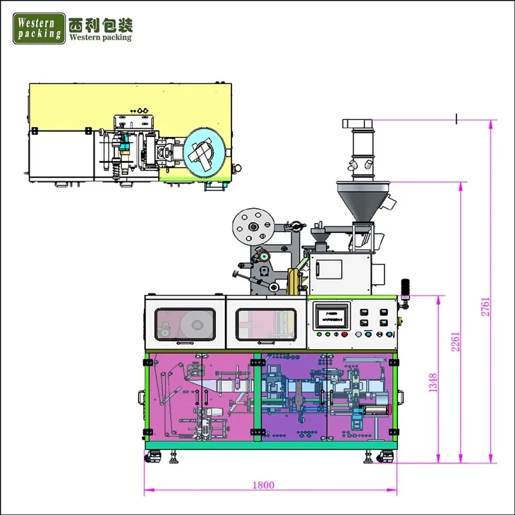 coffee capsule packing machine