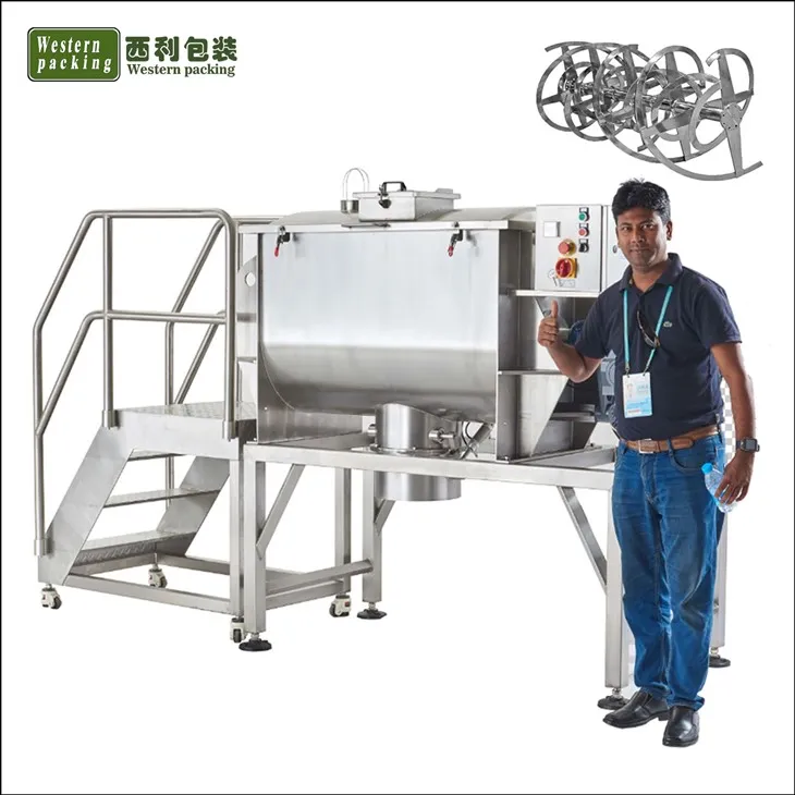 Equipamento industrial de mistura de pó