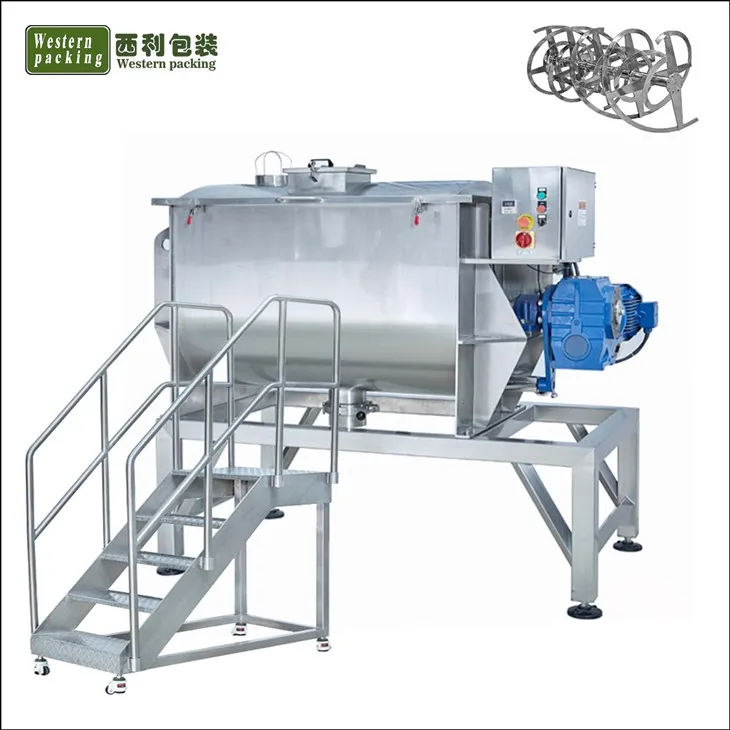Equipamento industrial de mistura de pó
