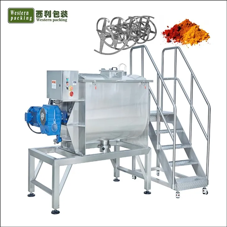 Máquina misturadora para pó e produtos químicos