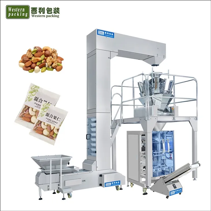 Máquina de embalagem de grânulo de biscoito de batata frita