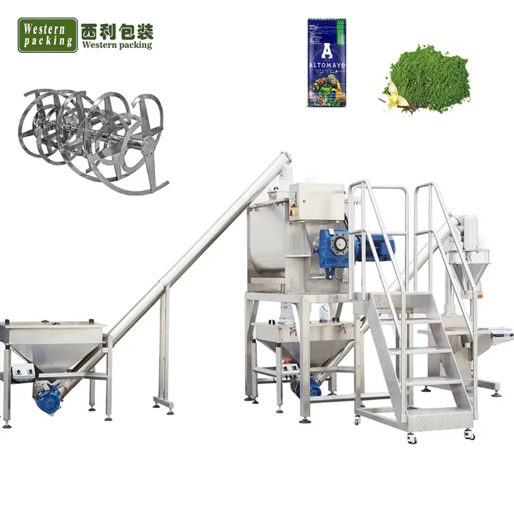Equipamento de mistura de pó