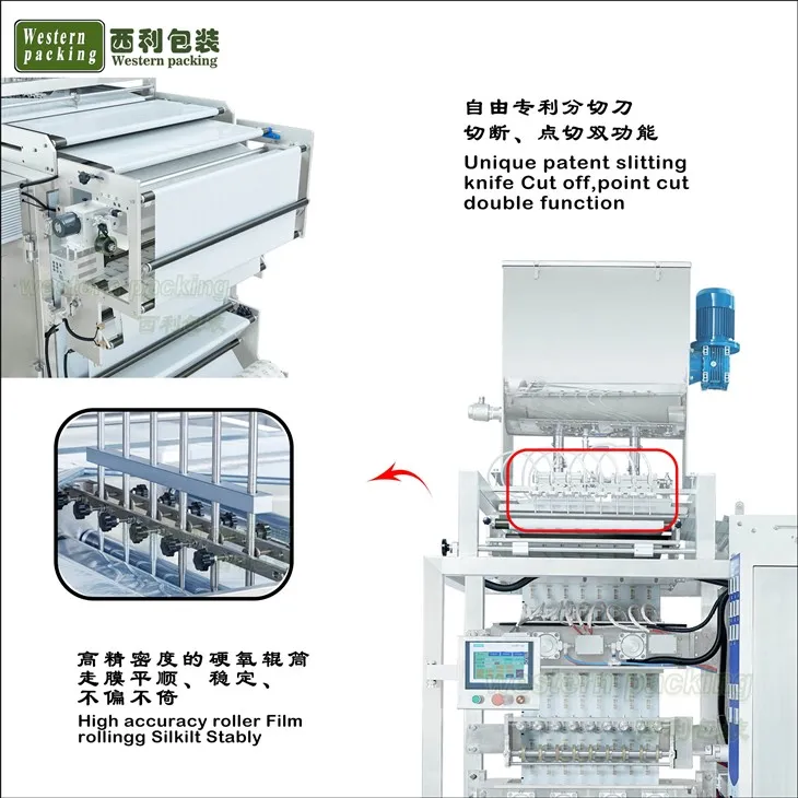 sachet liquid filling and sealing machines