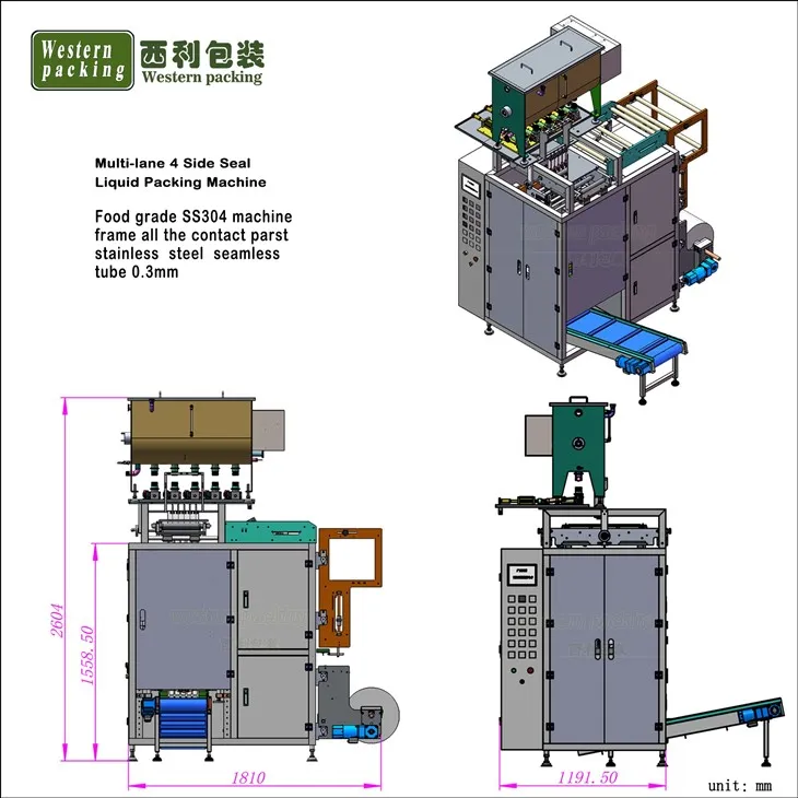 tomato ketchup pouch packing machine