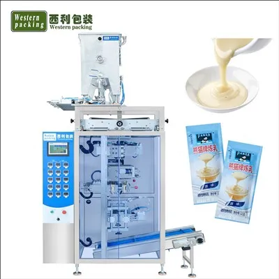 Máquina de embalagem de sachês de molho cosmético Multilane