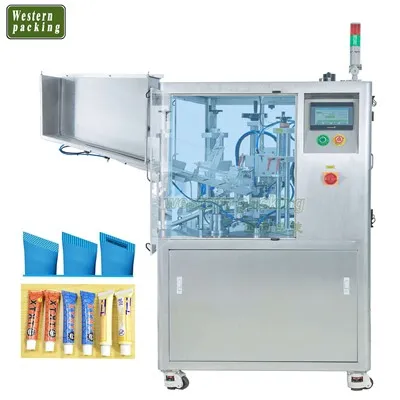 Máquina de enchimento de tubo de pasta