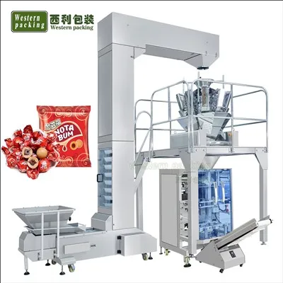 Máquina de embalagem de batatas fritas