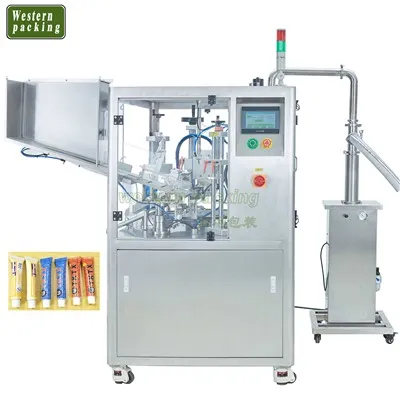 Máquina ultrassônica de enchimento e selagem de tubos