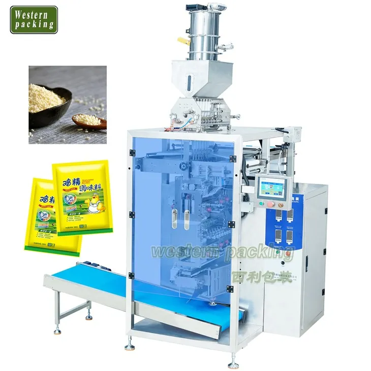 Máquina embaladora de sementes vegetais para alimentos