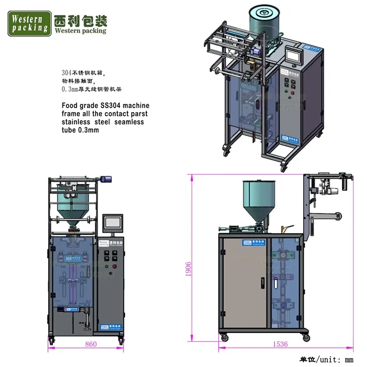 automatic sauce packing machine